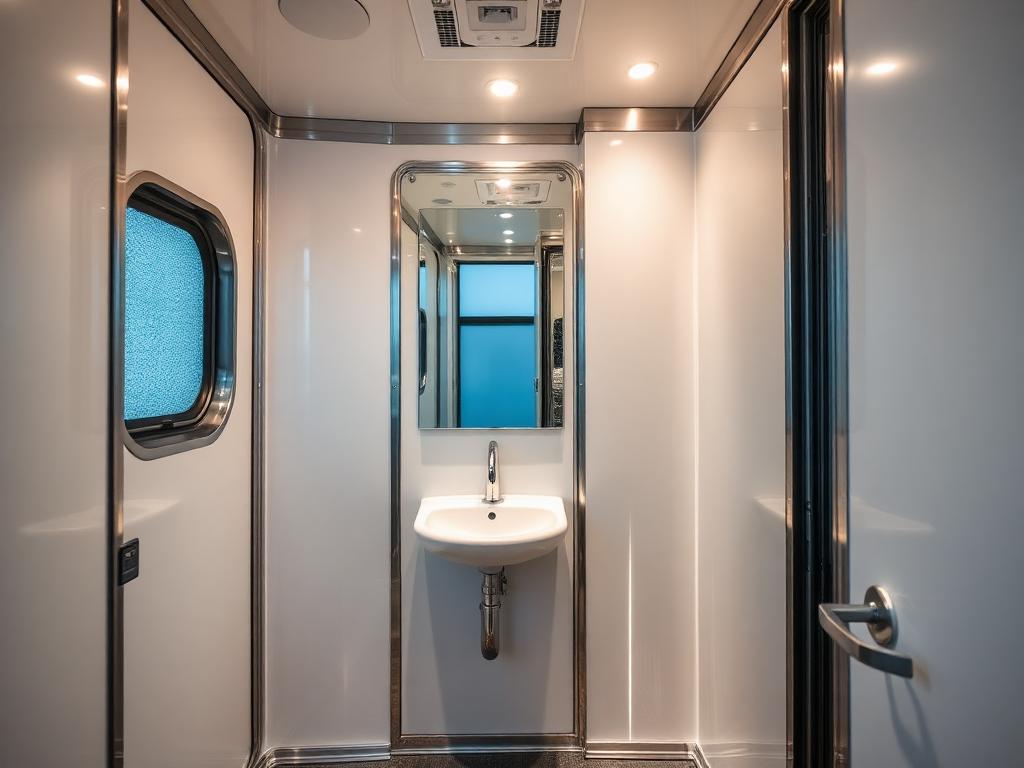Luxury Restroom Trailers in Amherst, OH